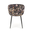 Halmar K506 krzesło wielobarwny materiał: tkanina - velvet / stal malowana proszkowo Halmar K506 krzesło wielobarwny materiał: tkanina - velvet / stal malowana proszkowo