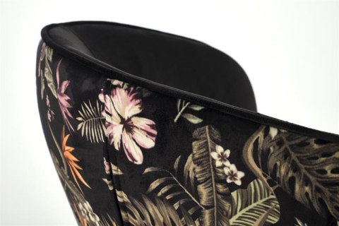 Halmar K506 krzesło wielobarwny materiał: tkanina - velvet / stal malowana proszkowo Halmar K506 krzesło wielobarwny materiał: tkanina - velvet / stal malowana proszkowo