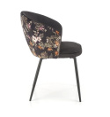 Halmar K506 krzesło wielobarwny materiał: tkanina - velvet / stal malowana proszkowo Halmar K506 krzesło wielobarwny materiał: tkanina - velvet / stal malowana proszkowo