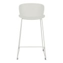 HOKER Vivia 66cm KRZESŁO BAROWE BIAŁE intesi SIEDZISKO TWORZYWO PP PODSTAWA STAL MALOWANA Z PODPÓRKĄ NA NOGI HOKER Vivia 66cm KRZESŁO BAROWE BIAŁE intesi SIEDZISKO TWORZYWO PP PODSTAWA STAL MALOWANA Z PODPÓRKĄ NA NOGI