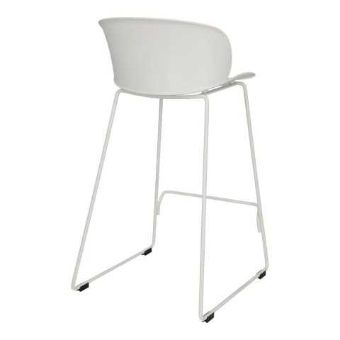 HOKER Vivia 66cm KRZESŁO BAROWE BIAŁE intesi SIEDZISKO TWORZYWO PP PODSTAWA STAL MALOWANA Z PODPÓRKĄ NA NOGI HOKER Vivia 66cm KRZESŁO BAROWE BIAŁE intesi SIEDZISKO TWORZYWO PP PODSTAWA STAL MALOWANA Z PODPÓRKĄ NA NOGI
