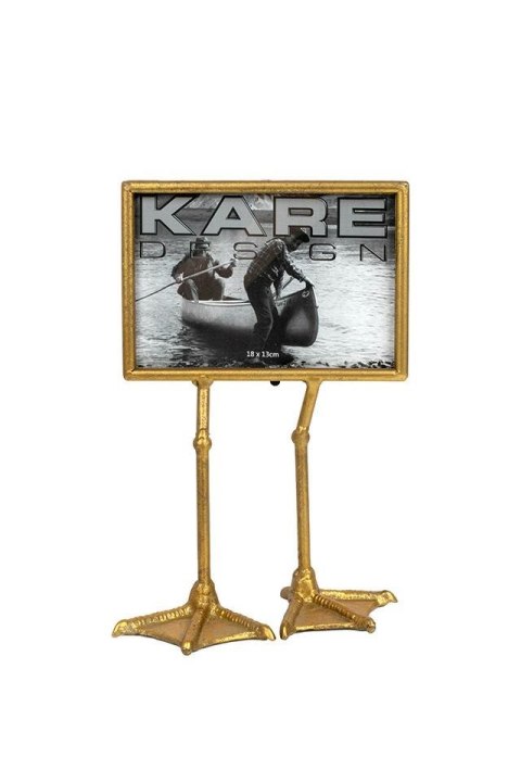 Kare Design KARE ramka na zdjęcia DUCK FEET POZIOMA 13x18cm złota Kare Design KARE ramka na zdjęcia DUCK FEET POZIOMA 13x18cm złota