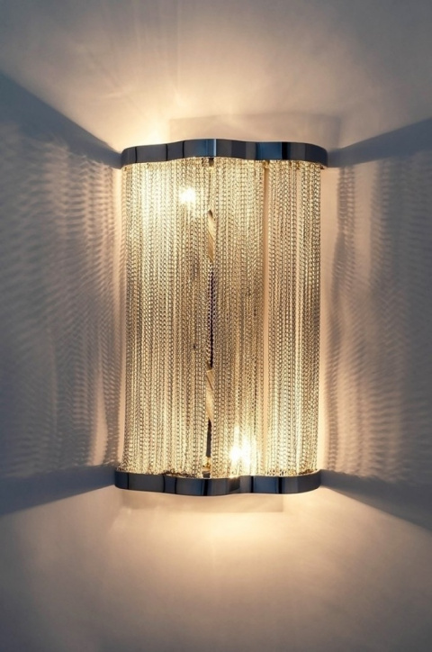 KINKIET LAMPA ŚCIENNA ATLANTA WALL 2 - SREBRNY aluminium stal 2 x E14 KING HOME KINKIET LAMPA ŚCIENNA ATLANTA WALL 2 - SREBRNY aluminium stal 2 x E14 KING HOME