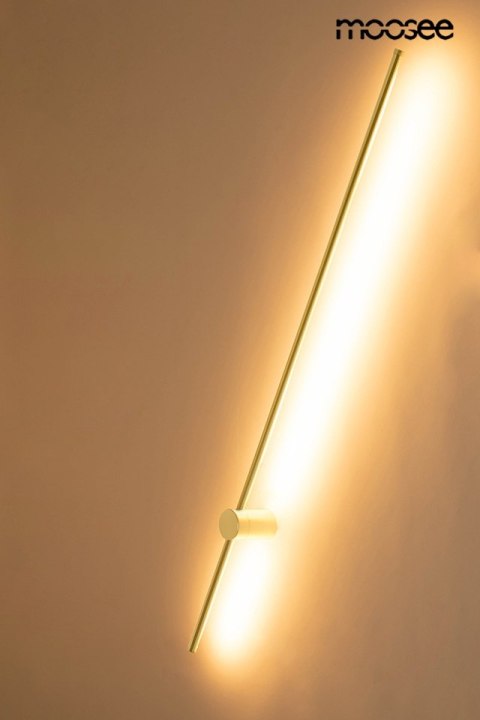 Moosee MOOSEE lampa ścienna OMBRE 120 złota Moosee MOOSEE lampa ścienna OMBRE 120 złota