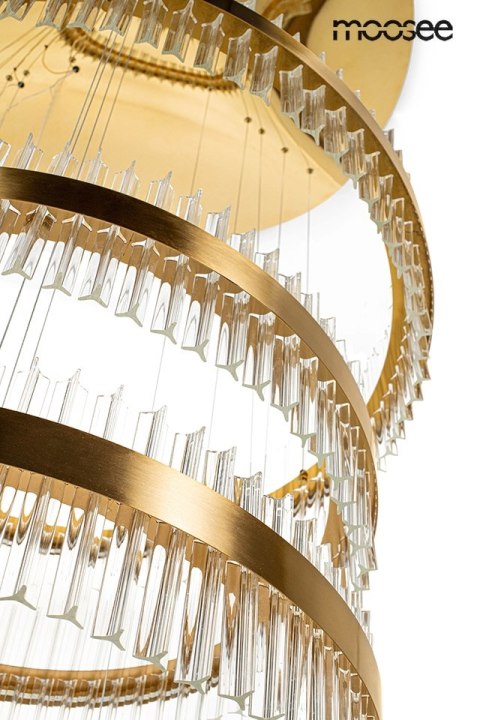Moosee MOOSEE lampa wisząca GHIA 5 złota Moosee MOOSEE lampa wisząca GHIA 5 złota