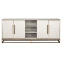 Richmond Interiors RICHMOND komoda WHITEBONE BRASS