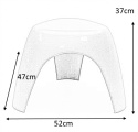 STOŁEK TABORET Fant CZARNY D2.DESIGN TWORZYWO MOŻE SŁUŻYĆ JAKO STOŁEK LUB STOLIK STOŁEK TABORET Fant CZARNY D2.DESIGN TWORZYWO MOŻE SŁUŻYĆ JAKO STOŁEK LUB STOLIK