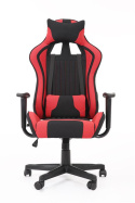 Halmar CAYMAN fotel obrotowy, gabinetowy czerwony / czarny gamingowy diablo Gamingowe TILT