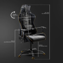 Halmar EVOLVE PRO Gaming fotel obrotowy, gabinetowy czarno-szarobeżowy-pomarańczowy Multiblock Halmar EVOLVE PRO Gaming fotel obrotowy, gabinetowy czarno-szarobeżowy-pomarańczowy Multiblock