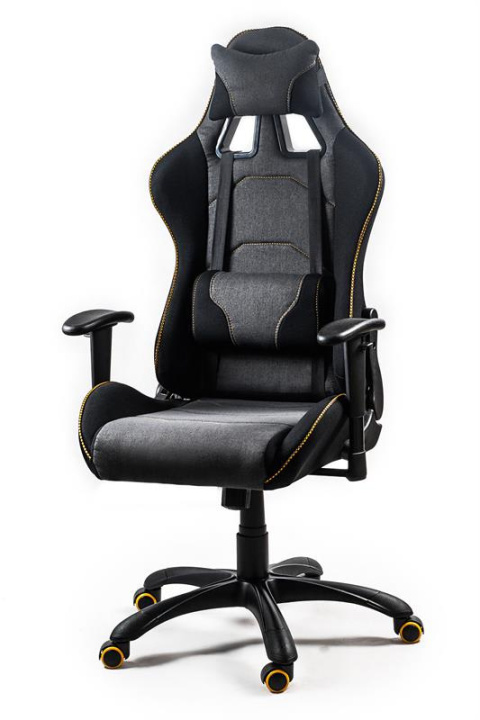 Halmar EVOLVE PRO Gaming fotel obrotowy, gabinetowy czarno-szarobeżowy-pomarańczowy Multiblock Halmar EVOLVE PRO Gaming fotel obrotowy, gabinetowy czarno-szarobeżowy-pomarańczowy Multiblock