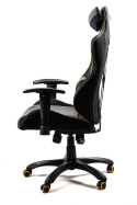 Halmar EVOLVE PRO fotel obrotowy, gabinetowy czarno-szaropiaskowy-pomarańczowy Multiblock Halmar EVOLVE PRO fotel obrotowy, gabinetowy czarno-szaropiaskowy-pomarańczowy Multiblock