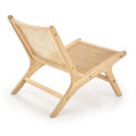 Halmar FODEN 2 fotel wypoczynkowy, naturalny, materiał: drewno lite - jesionowe / rattan naturalny Halmar FODEN 2 fotel wypoczynkowy, naturalny, materiał: drewno lite - jesionowe / rattan naturalny