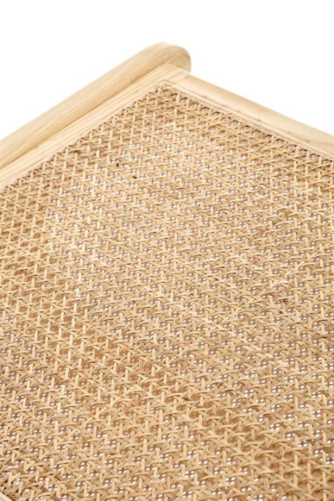Halmar FODEN 2 fotel wypoczynkowy, naturalny, materiał: drewno lite - jesionowe / rattan naturalny Halmar FODEN 2 fotel wypoczynkowy, naturalny, materiał: drewno lite - jesionowe / rattan naturalny