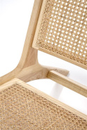 Halmar FODEN 2 fotel wypoczynkowy, naturalny, materiał: drewno lite - jesionowe / rattan naturalny Halmar FODEN 2 fotel wypoczynkowy, naturalny, materiał: drewno lite - jesionowe / rattan naturalny