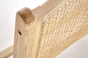 Halmar FODEN 2 fotel wypoczynkowy, naturalny, materiał: drewno lite - jesionowe / rattan naturalny Halmar FODEN 2 fotel wypoczynkowy, naturalny, materiał: drewno lite - jesionowe / rattan naturalny