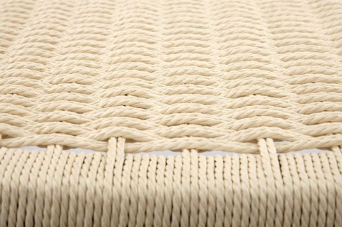 Halmar FODEN fotel wypoczynkowy, czarny / naturalny, materiał: drewno lite - kauczukowe/ sznurek Halmar FODEN fotel wypoczynkowy, czarny / naturalny, materiał: drewno lite - kauczukowe/ sznurek