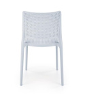 Halmar K514 krzesło jasny niebieski, materiał: polipropylen, możliwość sztaplowania