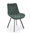 Halmar K519 krzesło ciemny zielony, funkcja obracania, tkanina - velvet / stal malowana proszkowo Halmar K519 krzesło ciemny zielony, funkcja obracania, tkanina - velvet / stal malowana proszkowo