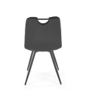 Halmar K521 krzesło czarny, tkanina - velvet / stal malowana proszkowo Halmar K521 krzesło czarny, tkanina - velvet / stal malowana proszkowo