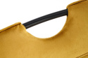 Halmar K521 krzesło musztardowy, tkanina - velvet / stal malowana proszkowo Halmar K521 krzesło musztardowy, tkanina - velvet / stal malowana proszkowo
