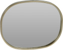 LUSTRO O NIEREGULARNYM KSZTAŁCIE Champagne 20x25cm Intesi W METALOWEJ RAMIE LUSTRO O NIEREGULARNYM KSZTAŁCIE Champagne 20x25cm Intesi W METALOWEJ RAMIE