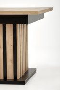 STÓŁ ROZKŁADANY LAMELLO 130-180/80 cm DĄB ARTISAN / CZARNY HALMAR PROSTOKĄTNY PŁYTA LAMINOWANA STÓŁ ROZKŁADANY LAMELLO 130-180/80 cm DĄB ARTISAN / CZARNY HALMAR PROSTOKĄTNY PŁYTA LAMINOWANA