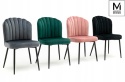 KRZESŁO RANGO Modesto Design MODESTO SZARE - WELUR NOGI CZARNE METAL DO SALONU DO JADALNI KRZESŁO RANGO Modesto Design MODESTO SZARE - WELUR NOGI CZARNE METAL DO SALONU DO JADALNI