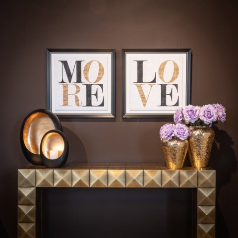 Richmond Interiors RICHMOND obraz AMOUR 55x55cm Richmond Interiors RICHMOND obraz AMOUR 55x55cm