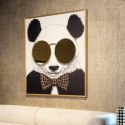 Richmond Interiors RICHMOND obraz SHINY PANDA 130x118cm