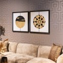 Richmond Interiors RICHMOND obraz SUN 73x73cm Richmond Interiors RICHMOND obraz SUN 73x73cm