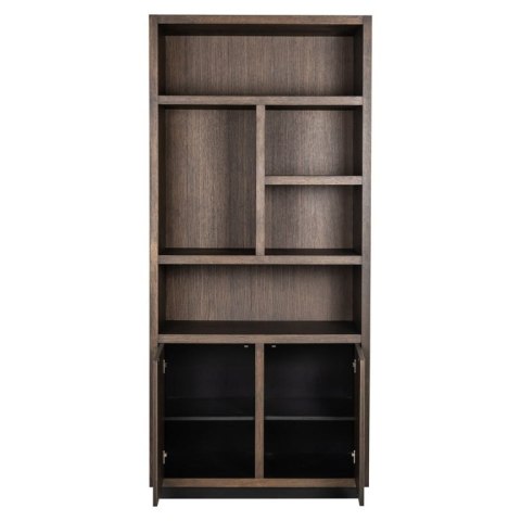 Richmond Interiors RICHMOND regał na książki OAKURA 1 brązowy Richmond Interiors RICHMOND regał na książki OAKURA 1 brązowy