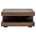 Richmond Interiors RICHMOND stolik kawowy OAKURA BLOK C brązowy Richmond Interiors RICHMOND stolik kawowy OAKURA BLOK C brązowy