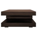 Richmond Interiors RICHMOND stolik kawowy OAKURA BLOK C brązowy Richmond Interiors RICHMOND stolik kawowy OAKURA BLOK C brązowy