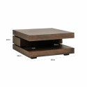 Richmond Interiors RICHMOND stolik kawowy OAKURA BLOK C brązowy Richmond Interiors RICHMOND stolik kawowy OAKURA BLOK C brązowy