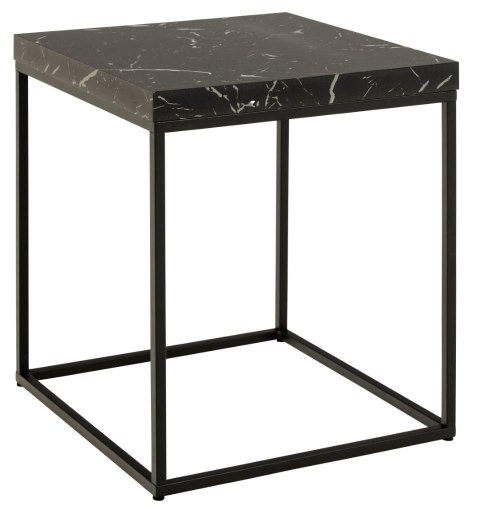 ACTONA Stolik Barossa 40x40cm czarny marmur ACTONA Stolik Barossa 40x40cm czarny marmur
