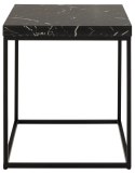 ACTONA Stolik Barossa 40x40cm czarny marmur ACTONA Stolik Barossa 40x40cm czarny marmur