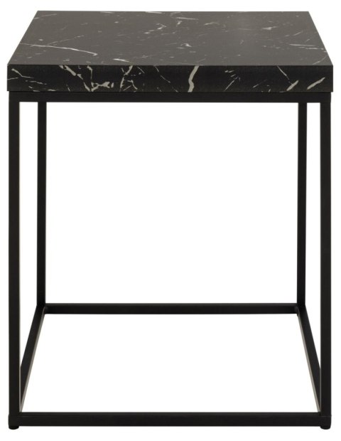 ACTONA Stolik Barossa 40x40cm czarny marmur ACTONA Stolik Barossa 40x40cm czarny marmur