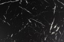 ACTONA Stolik Barossa 40x40cm czarny marmur