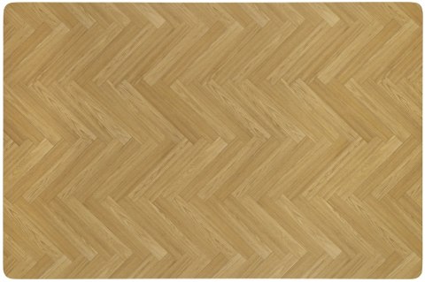 STÓŁ PROSTOKĄTNY BERTO 120x80 blat MDF okleinowany - NATURALNY, nogi stal malowana - CZARNE HALMAR STÓŁ PROSTOKĄTNY BERTO 120x80 blat MDF okleinowany - NATURALNY, nogi stal malowana - CZARNE HALMAR