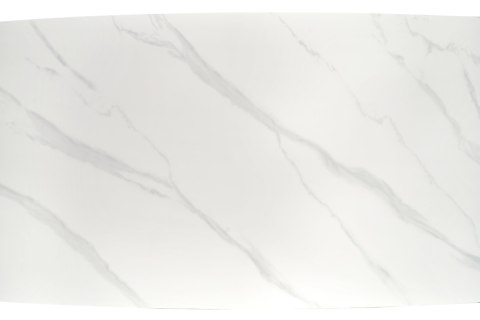 CLEMENTE stół blat - biały marmur, nogi - złoty CLEMENTE stół blat - biały marmur, nogi - złoty