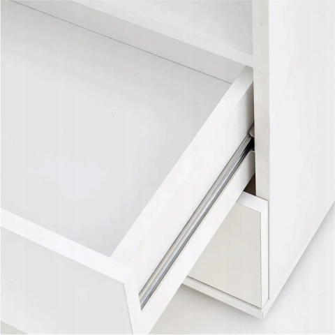 REGAŁ JEDNODRZWIOWY Z SZUFLADAMI LIMA REG1 Halmar BIAŁY POŁYSK laminat OBRZEŻA ABS 60x40 REGAŁ JEDNODRZWIOWY Z SZUFLADAMI LIMA REG1 Halmar BIAŁY POŁYSK laminat OBRZEŻA ABS 60x40