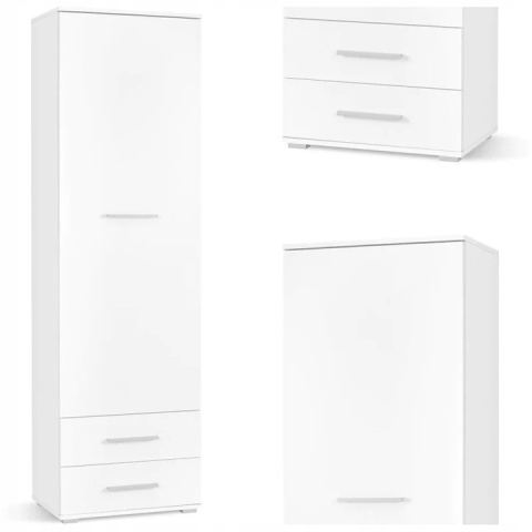 REGAŁ JEDNODRZWIOWY Z SZUFLADAMI LIMA REG1 Halmar BIAŁY POŁYSK laminat OBRZEŻA ABS 60x40 REGAŁ JEDNODRZWIOWY Z SZUFLADAMI LIMA REG1 Halmar BIAŁY POŁYSK laminat OBRZEŻA ABS 60x40