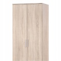 SZAFA DWUDRZWIOWA Z SZUFLADAMI NA UBRANIA LIMA S-2 Halmar DĄB SONOMA MDF laminat OBRZEŻA ABS szuflady SZAFA DWUDRZWIOWA Z SZUFLADAMI NA UBRANIA LIMA S-2 Halmar DĄB SONOMA MDF laminat OBRZEŻA ABS szuflady