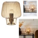 Intesi Lampa stołowa Lasima bursztynowa Intesi Lampa stołowa Lasima bursztynowa