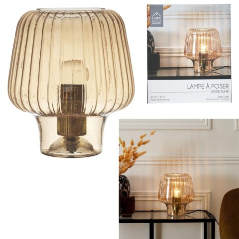 Intesi Lampa stołowa Lasima bursztynowa Intesi Lampa stołowa Lasima bursztynowa