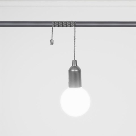 Intesi Lampa wisząca żarówka srebrna L Intesi Lampa wisząca żarówka srebrna L