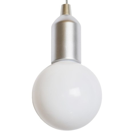 Intesi Lampa wisząca żarówka srebrna L Intesi Lampa wisząca żarówka srebrna L