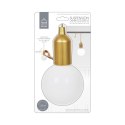 Intesi Lampa wisząca żarówka złota L Intesi Lampa wisząca żarówka złota L