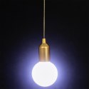 Intesi Lampa wisząca żarówka złota L Intesi Lampa wisząca żarówka złota L