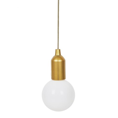 Intesi Lampa wisząca żarówka złota L Intesi Lampa wisząca żarówka złota L